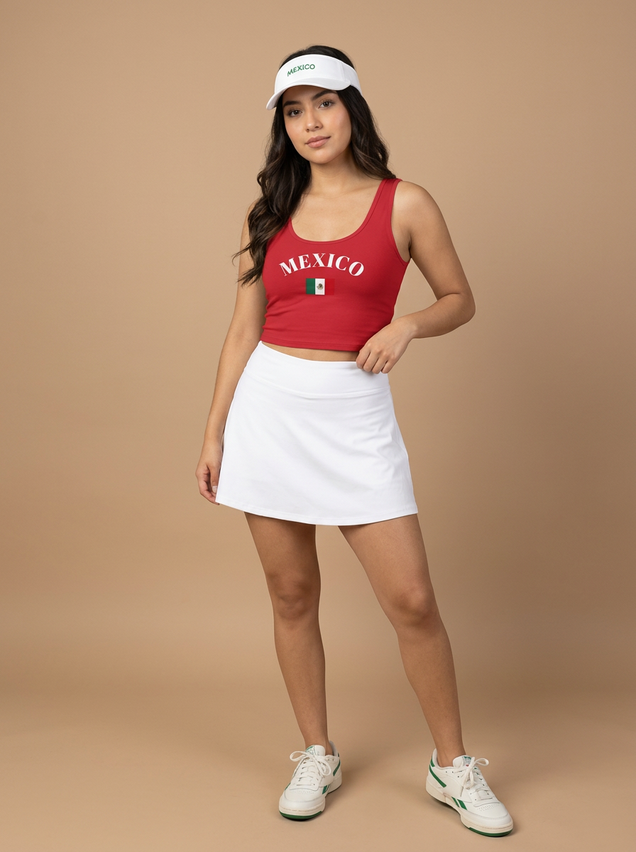 Mexico Classic Crop Top