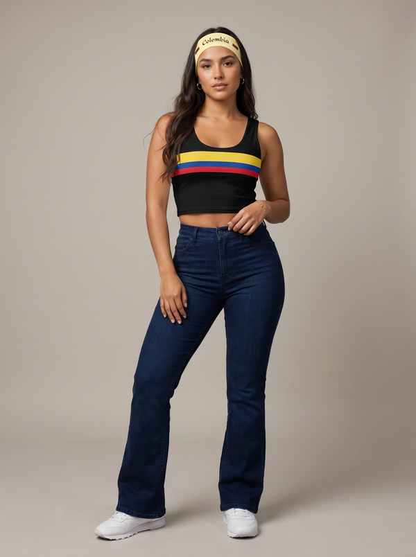 Black Crop Top Colombia