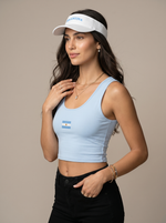 Argentina Flag Crop Top