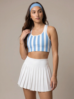 Argentina Stripe Sports Bra