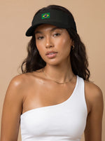 Brazil Flag Visor