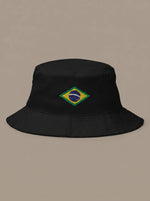 Brazil Bucket Hat — Black Flag Edition